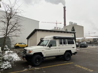 Basel Reinach: wartend auf die Verladung
