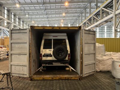 Basel: Hannibal wird für die Verschiffung nach Australien vorbereitet