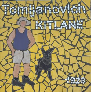 Bruce Rock: Mosaik am Gehsteig