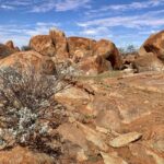Ullawarra road zwischen Mt. Augustus und Kennedy Range NP: bizzarre Steinformationen Ullawarra road zwischen Mt. Augustus und Kennedy Range NP: bizzarre Steinformationen