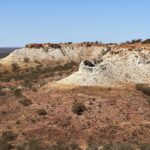 Kennedy Range Loop Road: Fernblick vom Tafelberg Kennedy Range Loop Road: Fernblick vom Tafelberg