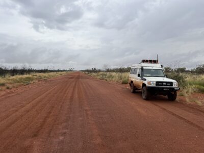 Tanami Road: das Wetter werheisst nichts Gutes!