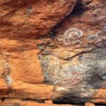 Durba Springs: Felsmalereien Durba Springs: Felsmalereien