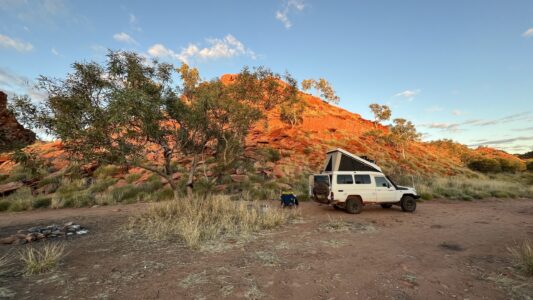 Rudall River NP Campground by Desert Queen Baths
