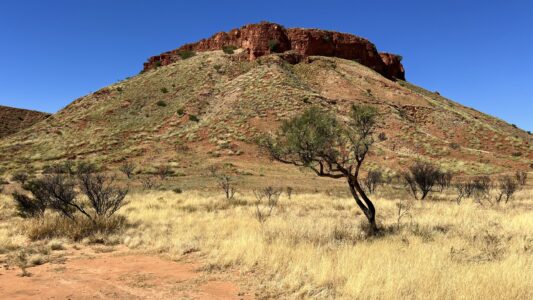 Canning Stock Route: Crown Head in der Nähe des Wells 48