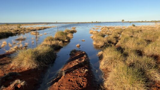 Die Canning Stock Route endet im Lake Gregory!