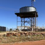 Canning Stock Route (Abweichung): die Aborigenies Community von Mulan Canning Stock Route (Abweichung): die Aborigenies Community von Mulan