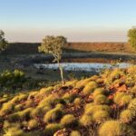 Wolfe Crater NP: der Krater ist noch mit Wasser gefüllt Wolfe Crater NP: der Krater ist noch mit Wasser gefüllt