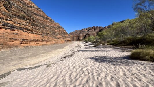 Purnululu NP: Piccaninny River Trail