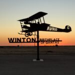 Winton: Gründungsort der Quantas Fluggesellschaft Winton: Gründungsort der Quantas Fluggesellschaft