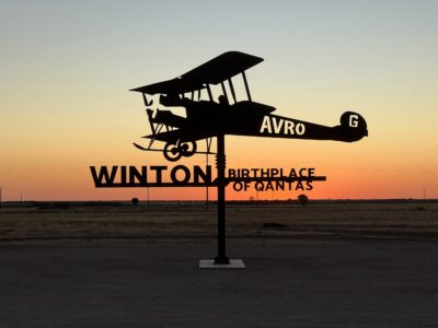 Winton: Gründungsort der Quantas Fluggesellschaft