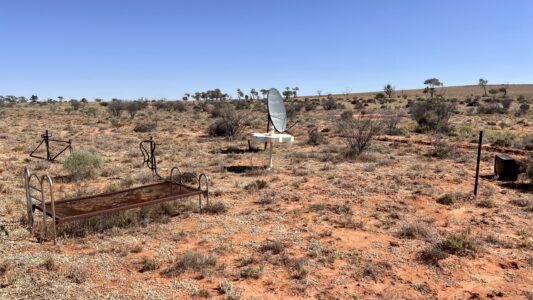 Sturt Steps Track: abbildung einer "guten Stube"