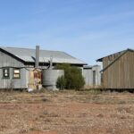 Sturt Steps Track: Ruinen der Teilta Station Sturt Steps Track: Ruinen der Teilta Station