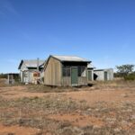 Sturt Steps Track: Ruinen der Teilta Station Sturt Steps Track: Ruinen der Teilta Station
