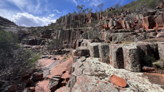 Gawler Range  NP: Organ Pipes