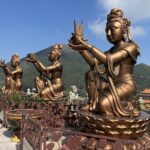 Ngon Pin Village: Po Lin Kloster, Tian Tan Buddah Anlage Ngon Pin Village: Po Lin Kloster, Tian Tan Buddah Anlage