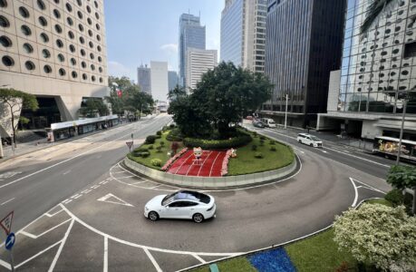 In Hongkong trifft man auf Unmengen Teslas
