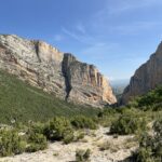Endlich ist der Congost de Mont-Rebei in Sichtweite Endlich ist der Congost de Mont-Rebei in Sichtweite