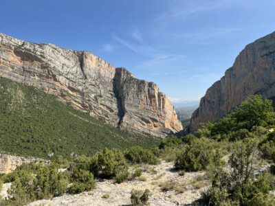 Endlich ist der Congost de Mont-Rebei in Sichtweite