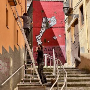 Berga, Street-Art