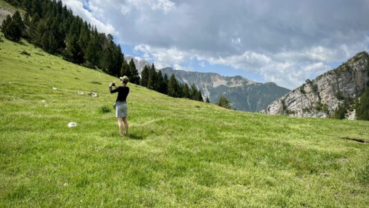 Parc Cadì de Moixero, es wird heftig fotografiert