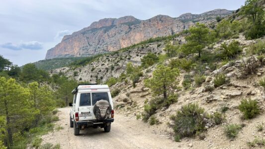 Unterwegs in der Sierra de Boumort