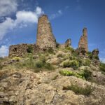 Die Ruinen des Castel de Orcau Die Ruinen des Castel de Orcau