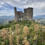 Die Ruinen des Castel de Orcau Die Ruinen des Castel de Orcau