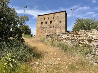 Die Ruinen des Castell de Llorda