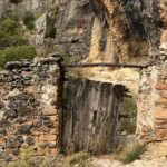 Santa Linya, Wanderung zum Mirador "El Balconet": Schafsgehege Santa Linya, Wanderung zum Mirador "El Balconet": Schafsgehege