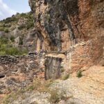 Santa Linya, Wanderung zum Mirador "El Balconet": Schafsgehege Santa Linya, Wanderung zum Mirador "El Balconet": Schafsgehege