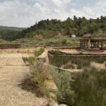 Peralta de la Sal: Ruinen einer historischen Saline Peralta de la Sal: Ruinen einer historischen Saline