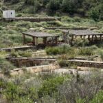 Peralta de la Sal: Ruinen einer historischen Saline Peralta de la Sal: Ruinen einer historischen Saline