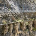 Alquèzar: Pasarelas del Vero (neu und alt) Alquèzar: Pasarelas del Vero (neu und alt)