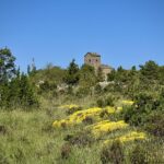 Parque natural de la Sierra y los Cañones de Guara: die Kirche von San Andrés de Nasarre Parque natural de la Sierra y los Cañones de Guara: die Kirche von San Andrés de Nasarre