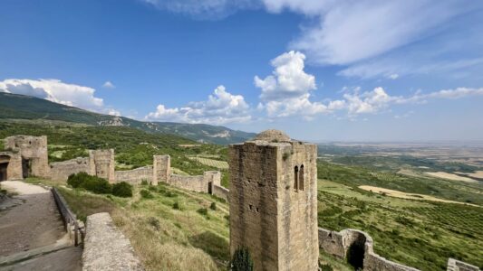 Castillo de Loarre: Aussenverteidigung