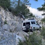 Piste in der Sierra de Boumort