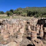 Das antike Messene: römisches Thermalbad Das antike Messene: römisches Thermalbad