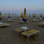 Jesolo Strandpromenade: alle ist für den Ansturm vorbereitet Jesolo Strandpromenade: alle ist für den Ansturm vorbereitet