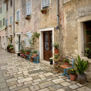 In den Gassen von Porec