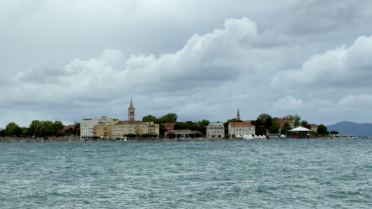 Zadar ... das Wetter ist garstig!