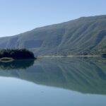 Ramsko jezero: Blick aus dem Campingplatz Ramsko jezero: Blick aus dem Campingplatz