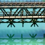 Jablanica: die gesprengte Esenbahnbrücke Jablanica: die gesprengte Esenbahnbrücke